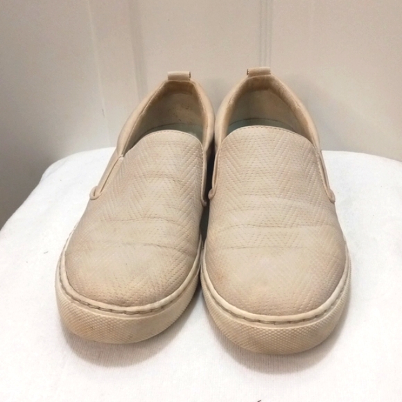 Dr Scholls Size 8.5 Womens Beige Slip On Loafers - Picture 2 of 8